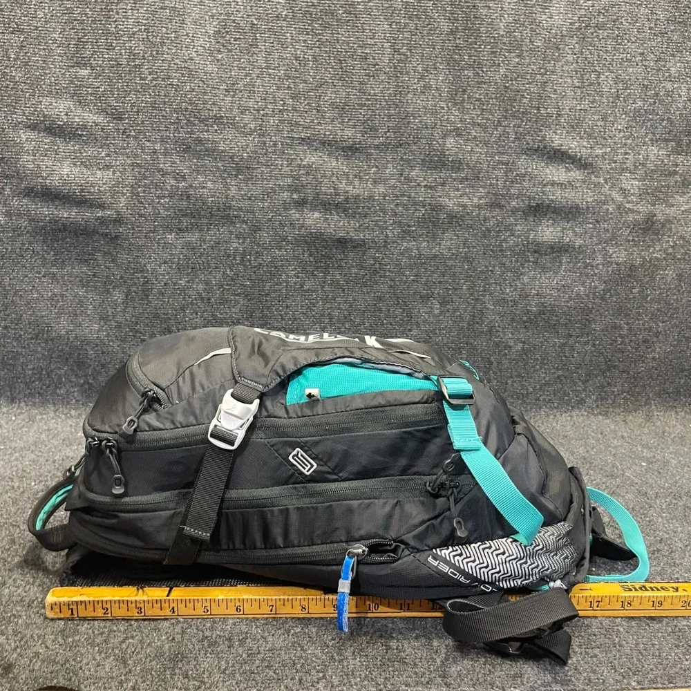 CamelBak L.U.X.E. LR 14 Women Black Teal 14L Hydration Backpack 3L 100oz Bladder